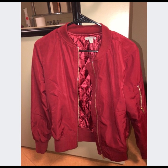 Jackets & Blazers - Red bomber jacket